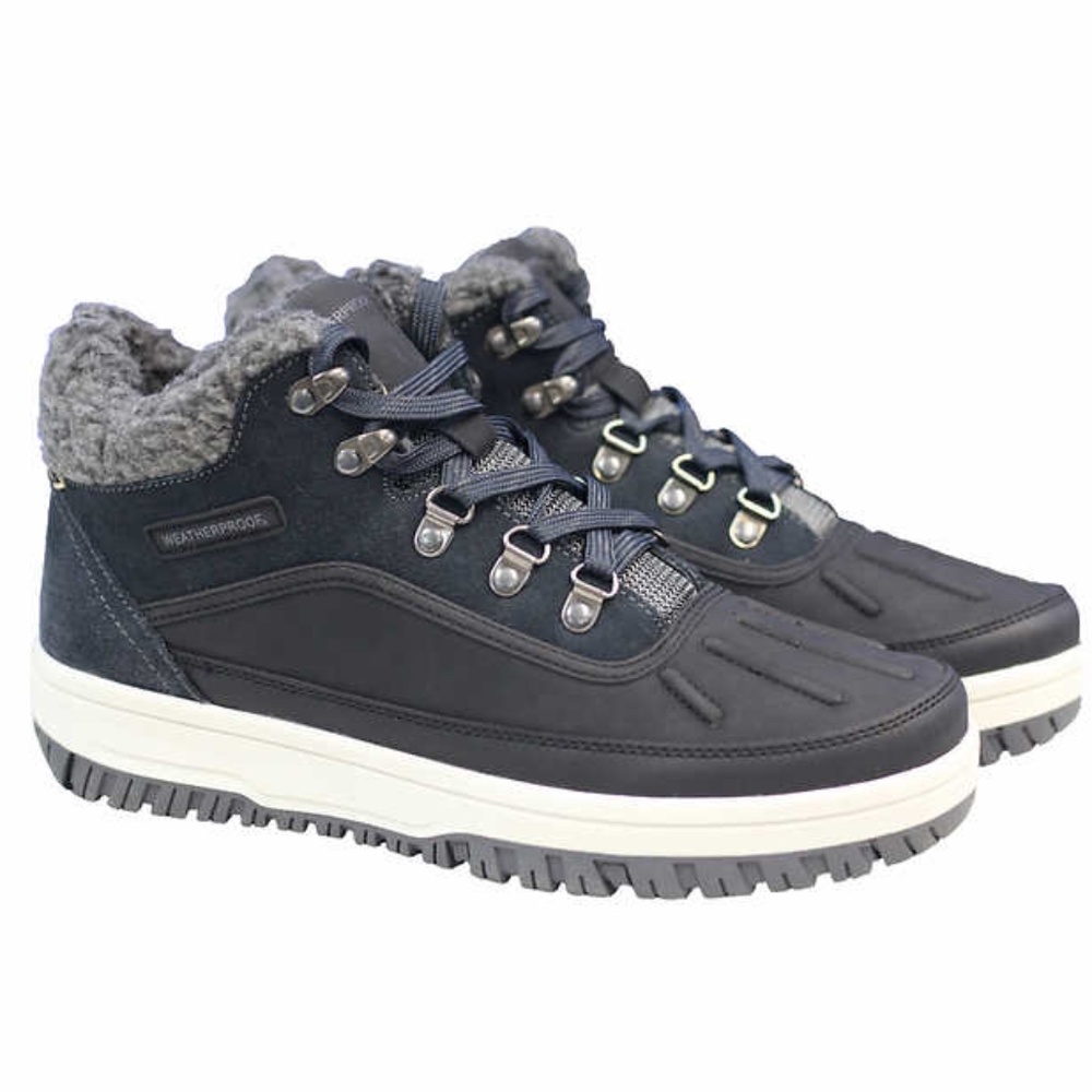 Weatherproof Landon Leather Sneaker Boots - 10